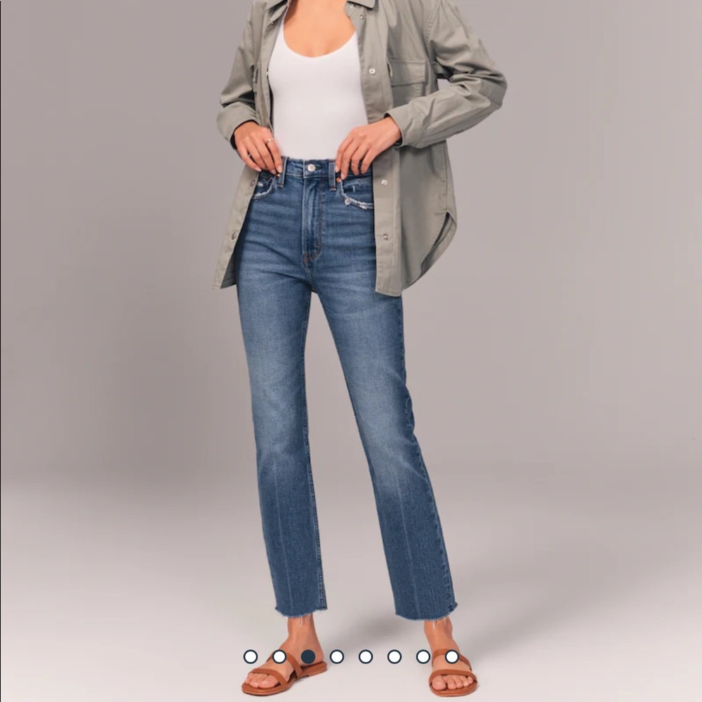 Abercrombie The Ankle Length Ultra High-rise size 10s